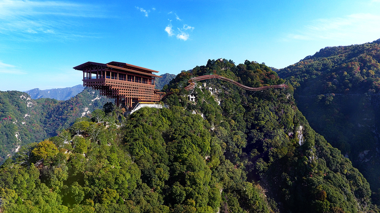 【云游渭南】待到春暖花開(kāi)之時(shí)，我們相約草長(zhǎng)鶯飛的少華山！_fororder_龍首閣 (2)