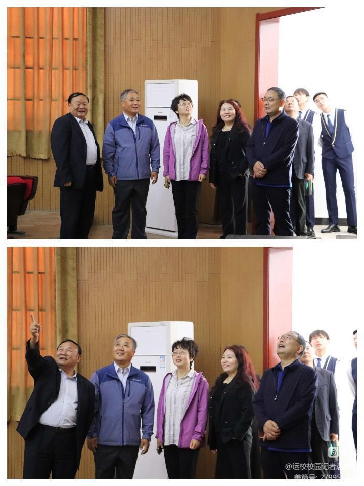 中國民航大學(xué)專家蒞臨華山國際教育集團渭南軌道運校參觀指導(dǎo)