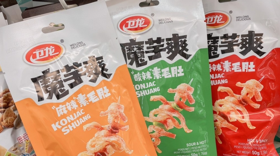 圖為魔芋爽。圖片來(lái)源：臺(tái)灣《聯(lián)合報(bào)》楊雅婷攝。